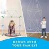 image:imageNATIONAL GEOGRAPHIC Kids Fort Building Kit  70Piece Indoor Fort Builder  Creative Play STEM Building Toy Building Kit for Kids 610 Blanket Fort Kit225 Piece