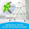image:imageNATIONAL GEOGRAPHIC Kids Fort Building Kit  70Piece Indoor Fort Builder  Creative Play STEM Building Toy Building Kit for Kids 610 Blanket Fort Kit225 Piece
