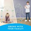 image:imageNATIONAL GEOGRAPHIC Kids Fort Building Kit  70Piece Indoor Fort Builder  Creative Play STEM Building Toy Building Kit for Kids 610 Blanket Fort Kit70 Piece