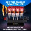 image:imageNational Geographic 4Cylinder Engine Building Kit  175 Piece Working Model with Moving Parts Clear Visible Engine Model STEM Building Toy with Tools amp Learning Guide for Kids