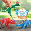 image:imageNational Geographic GlowinTheDark Dinosaur Skeleton Model Building Kit  Build Replica Velociraptor amp T rex Bones Educational Dinosaur Egg Activity Kit Fossils for Kids 57Dino Clay Craft Kit