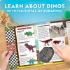 image:imageNational Geographic GlowinTheDark Dinosaur Skeleton Model Building Kit  Build Replica Velociraptor amp T rex Bones Educational Dinosaur Egg Activity Kit Fossils for Kids 57Dino Activity Kit