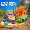 image:imageNational Geographic Ultimate Dinosaur Activity Kit  5 HandsOn Activities for Kids 4 Build a Triceratops Dig Out a T Rex Tooth Paint a Dino Car Create Clay Dino Models