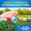image:imageBlue Marble Stomp N Spray Outdoor Sprinkler Game  Stomp amp Splash Your Friends Connects to Garden Hose Kids Outdoor Water Fun Kids Water Sprinklers Water Sprayer Sprinklers for Child