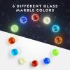 image:imageNATIONAL GEOGRAPHIC Glowing Marble Run  250 Piece Construction Set with 50 Glow in The Dark Glass Marbles amp Storage Bag STEM Gifts for Boys and Girls Building Project Toy Amazon ExclusiveGlowing Marbles