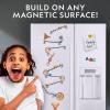 image:imageNATIONAL GEOGRAPHIC Magnetic Marble Run  50Piece STEM Building Set for Kids amp Adults with Magnetic Track amp Trick Pieces amp Marbles for Building A Marble Maze Anywhere Magnets Stick