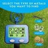 image:imageNATIONAL GEOGRAPHIC Metal Detector for Kids  74 Waterproof Metal Detector Coil Lightweight Gold Detector with Pinpoint Function amp LCD Display Beach Metal Detector Amazon Exclusive