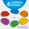 image:imageNATIONAL GEOGRAPHIC Stepping Stones for Kids  6 Durable NonSlip Stones Encourage Toddler Balance amp Gross Motor Skills Indoor amp Outdoor Toys Balance Stones Obstacle Course Amazon Exclusive6 Stepping Stones