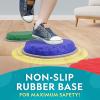 image:imageNATIONAL GEOGRAPHIC Stepping Stones for Kids  6 Durable NonSlip Stones Encourage Toddler Balance amp Gross Motor Skills Indoor amp Outdoor Toys Balance Stones Obstacle Course Amazon Exclusive12 Jumbo Stepping Stones