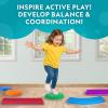 image:imageNATIONAL GEOGRAPHIC Stepping Stones for Kids  6 Durable NonSlip Stones Encourage Toddler Balance amp Gross Motor Skills Indoor amp Outdoor Toys Balance Stones Obstacle Course Amazon Exclusive12 Stepping Stones  Beams