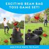 image:imageNATIONAL GEOGRAPHIC Volcano Bean Bag Toss Game for Kids  Cornhole Game Set with 5 Backyard Games Bean Bags for Tossing Yard Games for Kids Outdoor Kids Games Patio Games Amazon Exclusive