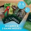 image:imageNational Geographic Anyones Guess Rainforest Animals Trivia Cards  Kids Trivia Card Game with 55 Jumbo Cards Animal Games Trivia GameRainforest Animal Trivia