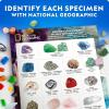 image:imageNational Geographic Geology Bundle  Including Rock Collection Box for Kids Crystal Growing Kit and Gemstone Dig Kit Real Gemstones and Crystals Science Kit for Boys and Girls Amazon ExclusiveGemstone Collection Kit