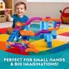 image:imageNational Geographic Kids Junior Jumbo Marble Run  80Piece Ball Drop Toy with Storage Bin KidSafe Balls amp Buildable Marble Run Maze for Toddlers amp Preschoolers Ages 280Piece with Storage Tub