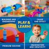 image:imageNational Geographic Kids Junior Jumbo Marble Run  80Piece Ball Drop Toy with Storage Bin KidSafe Balls amp Buildable Marble Run Maze for Toddlers amp Preschoolers Ages 235Piece Set