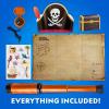 image:imageNational Geographic Pirate Adventure Activity Kit  Dig for Treasure Make a Pirate Hat amp Map Includes Spyglass Compass Replica Doubloon amp Pyrite STEM Toys Telescope for KidsPirate Adventure Kit