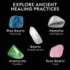 image:imageNational Geographic Selenite Crystal Set  2 lbs of Bulk Selenite Wands amp 5 Premium Crystals Rose Quartz Hematite Aventurine Blue Quartz Raw Crystals Gemstones