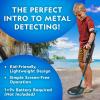 image:imageNational Geographic Starter Metal Detector Kit for Kids  Kids Metal Detector with 74 Waterproof Coil amp Trowel Lightweight Gold Detector Beach Detecting Gift for Boys amp Girls