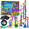 image:imageNATIONAL GEOGRAPHIC Glowing Marble Run  250 Piece Construction Set with 50 Glow in The Dark Glass Marbles amp Storage Bag STEM Gifts for Boys and Girls Building Project Toy Amazon ExclusiveGlowing Medium