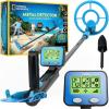image:imageNATIONAL GEOGRAPHIC Metal Detector for Kids  74 Waterproof Metal Detector Coil Lightweight Gold Detector with Pinpoint Function amp LCD Display Beach Metal Detector Amazon Exclusive