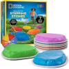 image:imageNATIONAL GEOGRAPHIC Stepping Stones for Kids  6 Durable NonSlip Stones Encourage Toddler Balance amp Gross Motor Skills Indoor amp Outdoor Toys Balance Stones Obstacle Course Amazon Exclusive7 Stepping Stones