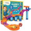 image:imageNational Geographic Kids Junior Jumbo Marble Run  80Piece Ball Drop Toy with Storage Bin KidSafe Balls amp Buildable Marble Run Maze for Toddlers amp Preschoolers Ages 235Piece Set