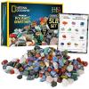 image:imageNational Geographic Premium Polished Stones  15 Pounds of 34Inch Tumbled Stones and Crystals Bulk Arts and Crafts Rock and Mineral Kit Rocks for Kids STEM Toys5 lb  34Inch Stones