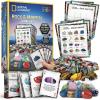 image:imageNational Geographic Rock Collection Box for Kids  300 Piece Rock Set with Real Gemstones Crystals amp Minerals  Includes Absolute Expert Rocks amp Minerals FullColor Book Amazon ExclusiveActivity Rock Collection