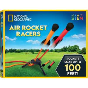 image:imageNational Geographic Air Rocket Toy Refill  5 LED LightUp Air Rockets Compatible with All Jump amp Launch Air Powered Rocket LaunchersAir Rocket Racers