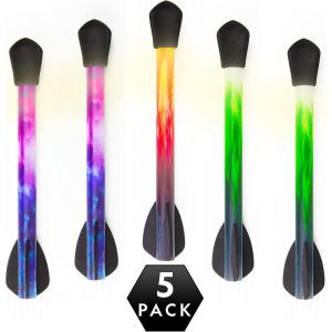 image:imageNational Geographic Air Rocket Toy Refill  5 LED LightUp Air Rockets Compatible with All Jump amp Launch Air Powered Rocket LaunchersAir Rocket Refill