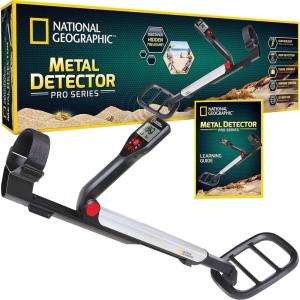 image:imageNational Geographic PRO Series Metal Detector  Ultimate Treasure Hunter with Pinpointer Large Waterproof 10 Coil  Lightweight and Collapsible for Easy Travel Amazon Exclusive