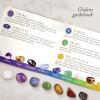 image:imageElementao Chakra Crystals amp Healing Stones  10 Real Crystals and Gemstones Including Polished Rose Quartz Amethyst Carnelian Green Aventurine and More with Velvet Storage Bag