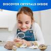 image:imageNational Geographic Break Open 5 Jumbo Geodes  Earth Science Kit with 5 Premium ExtraLarge Geodes with Crystals Goggles amp Display Stands Science Gifts Fun Stuff for Kids Amazon Exclusive4 Geodes Kit