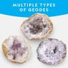 image:imageNational Geographic Break Open 5 Jumbo Geodes  Earth Science Kit with 5 Premium ExtraLarge Geodes with Crystals Goggles amp Display Stands Science Gifts Fun Stuff for Kids Amazon Exclusive5 Jumbo Geodes Kit