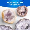 image:imageNational Geographic Break Open 5 Jumbo Geodes  Earth Science Kit with 5 Premium ExtraLarge Geodes with Crystals Goggles amp Display Stands Science Gifts Fun Stuff for Kids Amazon Exclusive4 Geodes Kit
