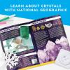 image:imageNational Geographic Craft Kits for Kids  Crystal Growing Kit  Grow a Crystal Garden in Just 6 Hours Educational Craft Includes Art Project Geode STEM Arts and Crafts for Girls Amazon Exclusive