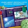 image:imageNational Geographic Crystal Growing Kit  3 Vibrant Colored Crystals to Grow with LightUp Display Stand Science Toy for Girls and Boys Ages 812 Includes 3 Gems Cool STEM Gift Amazon Exclusive1 Giant Glowing Crystal