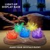 image:imageNational Geographic Mega Crystal Growing Kit for Kids Grow 6 Crystals with LightUp Stand Science Gifts for Kids 812 Crystal Making Experiment Science Kit for Girls and Boys Amazon Exclusive6 Crystal Lab