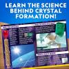 image:imageNational Geographic Ultimate Crystal Growing Kit  Grow 5 Types of Crystals Including Glow in the Dark Dinosaur Figure Underwater Crystals amp Crystal Trees with Learning Guide STEM Science Kit