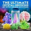 image:imageNational Geographic Ultimate Crystal Growing Kit  Grow 5 Types of Crystals Including Glow in the Dark Dinosaur Figure Underwater Crystals amp Crystal Trees with Learning Guide STEM Science Kit