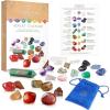 image:imageElementao 2026 Crystals amp Healing Stones Advent Calendar  Christmas Countdown with 24 Chakra Stones and Healing Crystals Advent Calendars for Adults and Teens Gifts for Women Crystal Dcor