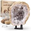 image:imageNational Geographic Break Open 5 Jumbo Geodes  Earth Science Kit with 5 Premium ExtraLarge Geodes with Crystals Goggles amp Display Stands Science Gifts Fun Stuff for Kids Amazon Exclusive5 Jumbo Geodes Kit