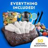 image:imageNational Geographic Gemstone Dig Kit  Dig Up 10 Real Gemstones and Crystals Science Kit for Kids Gem Digging Kit Gift for Girls and Boys Mining Kit Rock Collection50gem Brick
