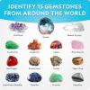 image:imageNational Geographic Gigantic Gemstone Dig Kit  Excavate 100 Real Gems from a Giant Dig Brick Gem Mining Kit for Kids STEM Rock Collection Activity Includes Tools amp Learning Guide15 Stunning Gems