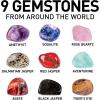 image:imageNational Geographic Hobby Rock Tumbler Kit  Durable LeakProof Rock Polisher with 7Day Timer Complete Rock Tumbling Kit with Grit Jewelry Settings amp GemFoam Polish Educational STEM Science KitHobby Kit with 2 lbs Rocks