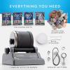 image:imageNational Geographic Hobby Rock Tumbler Kit  Durable LeakProof Rock Polisher with 7Day Timer Complete Rock Tumbling Kit with Grit Jewelry Settings amp GemFoam Polish Educational STEM Science KitHobby Kit