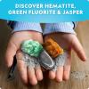 image:imageNational Geographic Outer Space Dig Kit  Excavate 5 Real Rock amp Gemstone Specimens  Includes Dig Brick Excavation Tools Magnifying Glass amp Learning Guide Fun SpaceThemed STEM Activity for Kids