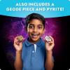 image:imageNational Geographic Outer Space Dig Kit  Excavate 5 Real Rock amp Gemstone Specimens  Includes Dig Brick Excavation Tools Magnifying Glass amp Learning Guide Fun SpaceThemed STEM Activity for Kids
