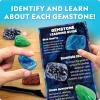 image:imageNational Geographic Ultimate Space Gemstone Dig Kit  8 PlanetShaped Bricks with 16 Real Rock amp Gemstone Specimens Gems for Kids Excavation Digging Activity Gem Mining Kit24 Individual Dig Bricks