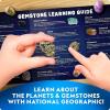 image:imageNational Geographic Ultimate Space Gemstone Dig Kit  8 PlanetShaped Bricks with 16 Real Rock amp Gemstone Specimens Gems for Kids Excavation Digging Activity Gem Mining Kit8 Planetshaped Dig Bricks